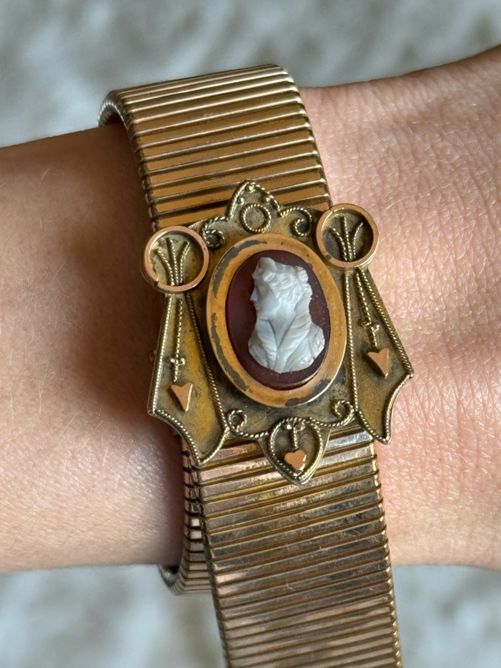 Antique Victorian 1880 Slide Bracelet